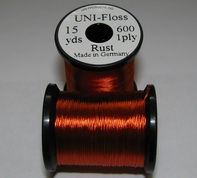 ������������� ���� Uni Floss 15 yds rust